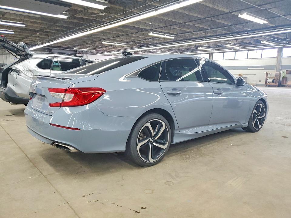 57196036 :رقم المزاد ، 1HGCV1F30MA059959 vin ، 2021 Honda Accord مزاد بيع