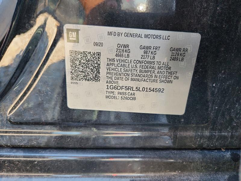 Продажа на аукционе авто 2020 Cadillac Ct4, vin: 1G6DF5RL5L0154592, номер лота: 58178896