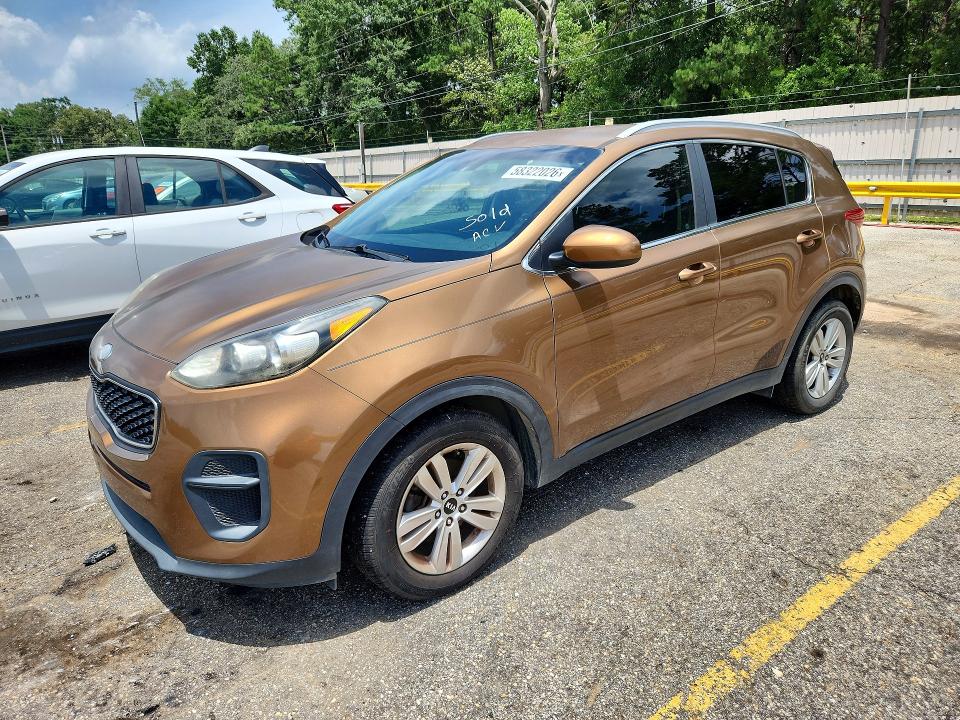 2017 Kia Sportage მანქანა იყიდება აუქციონზე, vin: KNDPM3AC2H7078974, აუქციონის ნომერი: 58322026