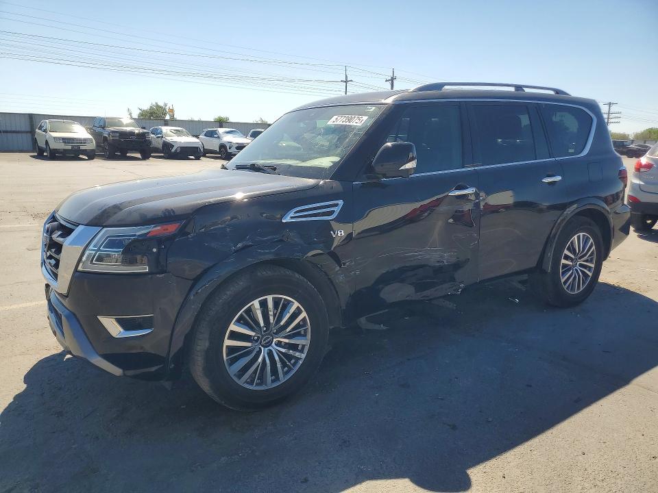 2021 Nissan Armada მანქანა იყიდება აუქციონზე, vin: JN8AY2BB1M9794911, აუქციონის ნომერი: 57739076