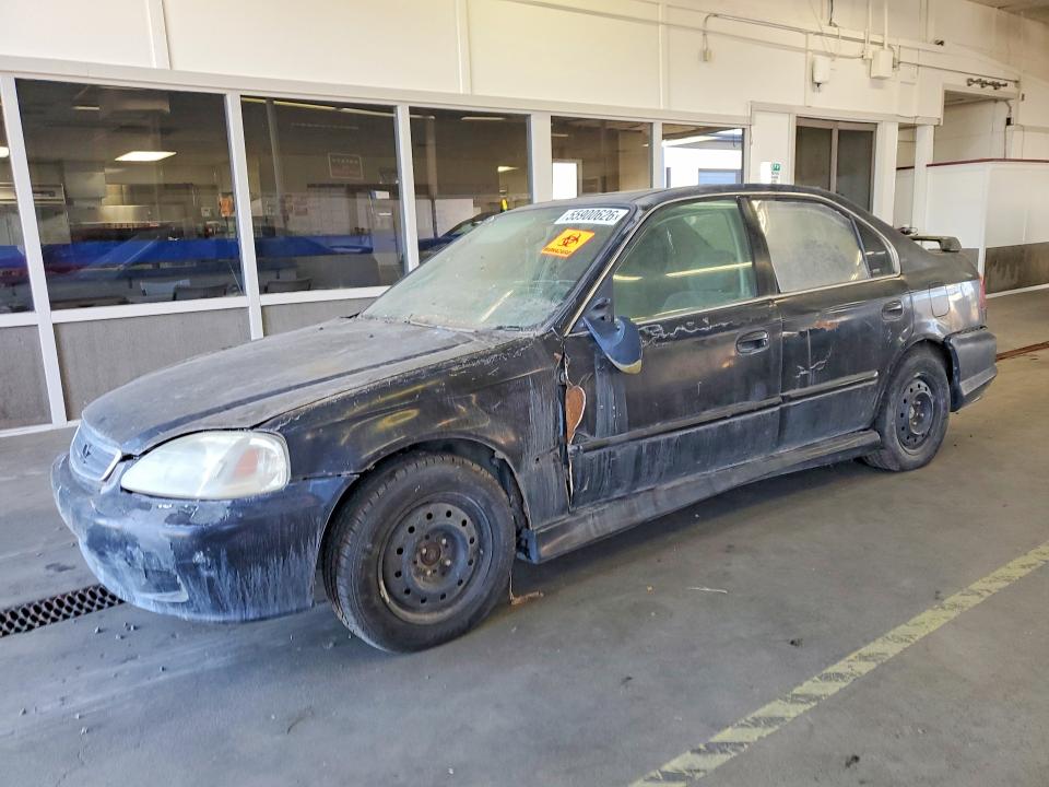55900626 :رقم المزاد ، JHMEJ8643YS002299 vin ، 2000 Honda Civic مزاد بيع