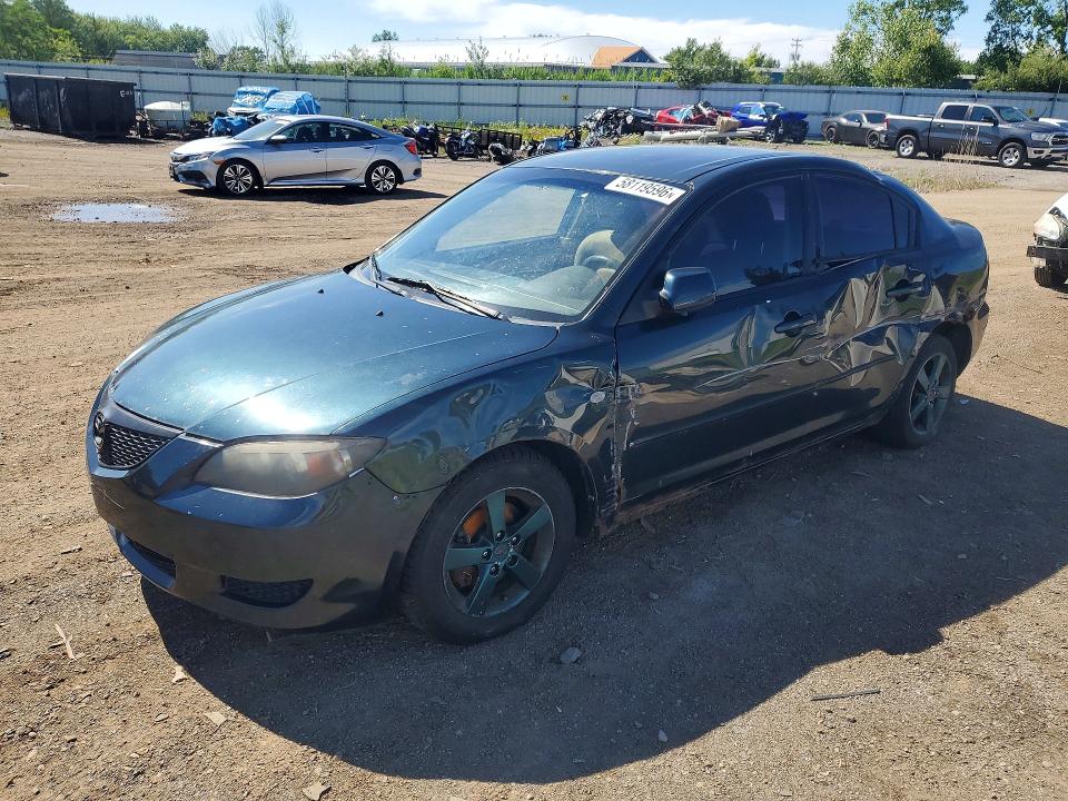 2004 Mazda 3 მანქანა იყიდება აუქციონზე, vin: JM1BK12F841215619, აუქციონის ნომერი: 58119596
