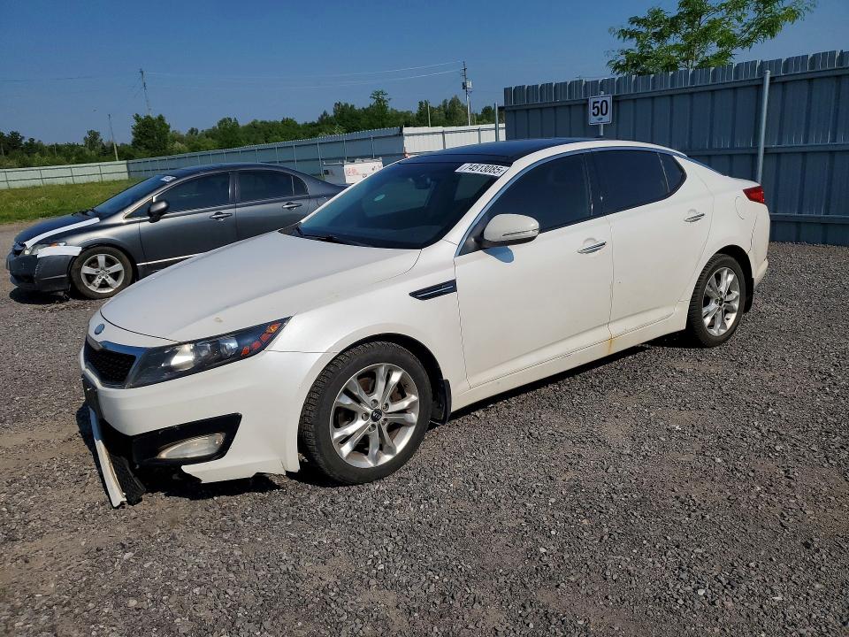 74513085 :رقم المزاد ، KNAGN4A76D5385458 vin ، 2013 Kia Optima مزاد بيع