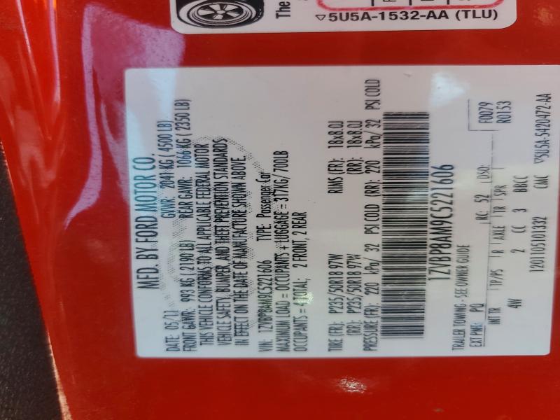 Aukcja sprzedaży 2012 Ford Mustang, vin: 1ZVBP8AM9C5221606, numer aukcji: 58191616