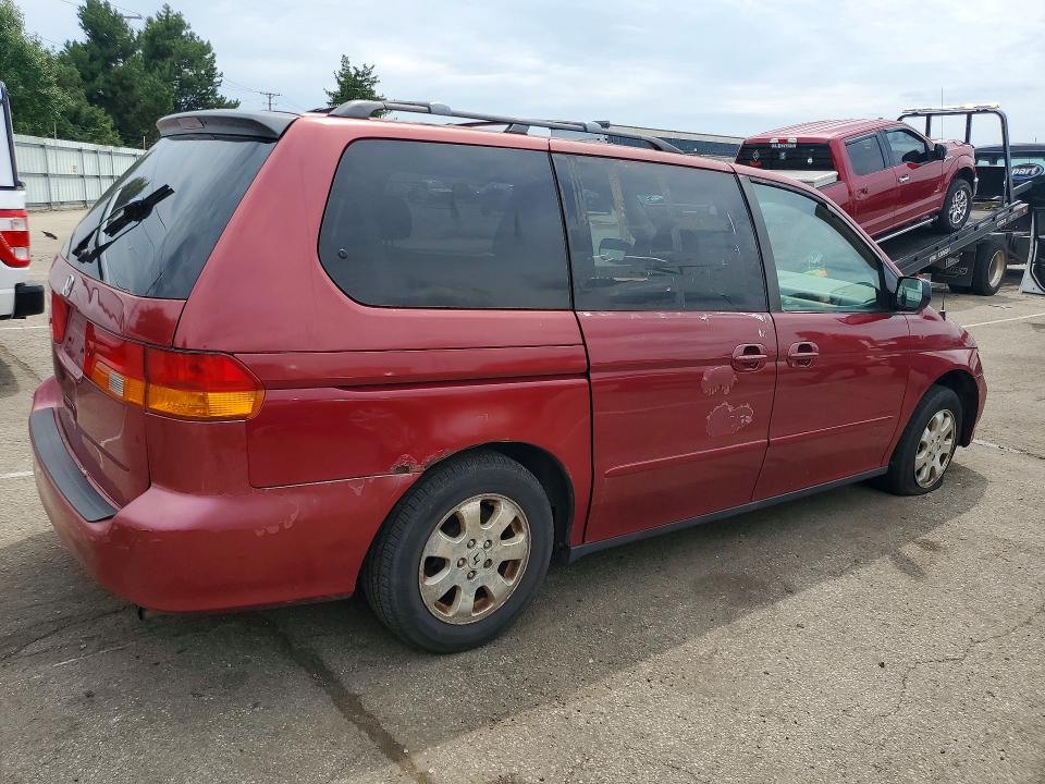 2002 Honda Odyssey მანქანა იყიდება აუქციონზე, vin: 2HKRL186X2H556240, აუქციონის ნომერი: 58783846
