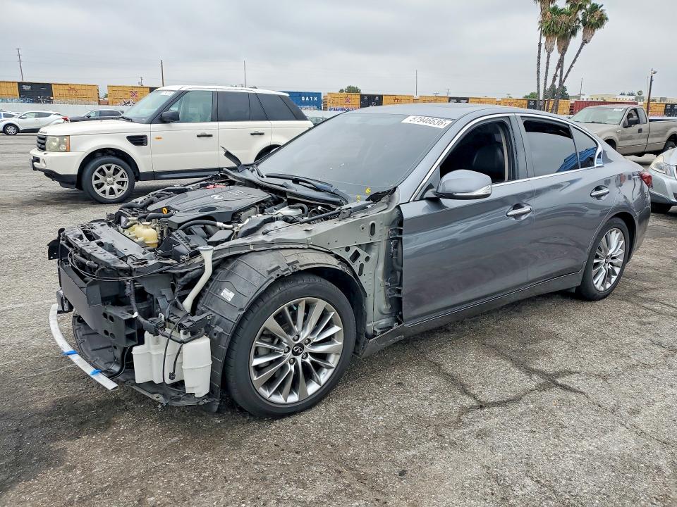 57946636 :رقم المزاد ، JN1EV7AP7KM541878 vin ، 2019 Infiniti Q50 مزاد بيع