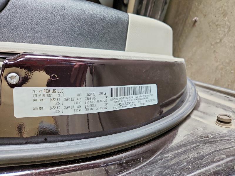 Auction sale of the 2018 Chrysler Pacifica, vin: 2C4RC1H70JR125142, lot number: 55651406