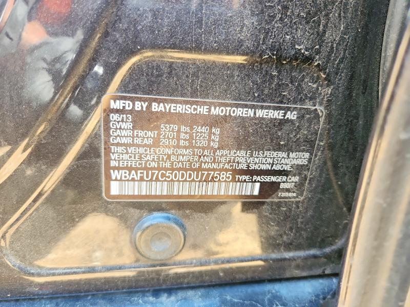 56823656 :رقم المزاد ، WBAFU7C50DDU77585 vin ، 2013 Bmw 535 مزاد بيع