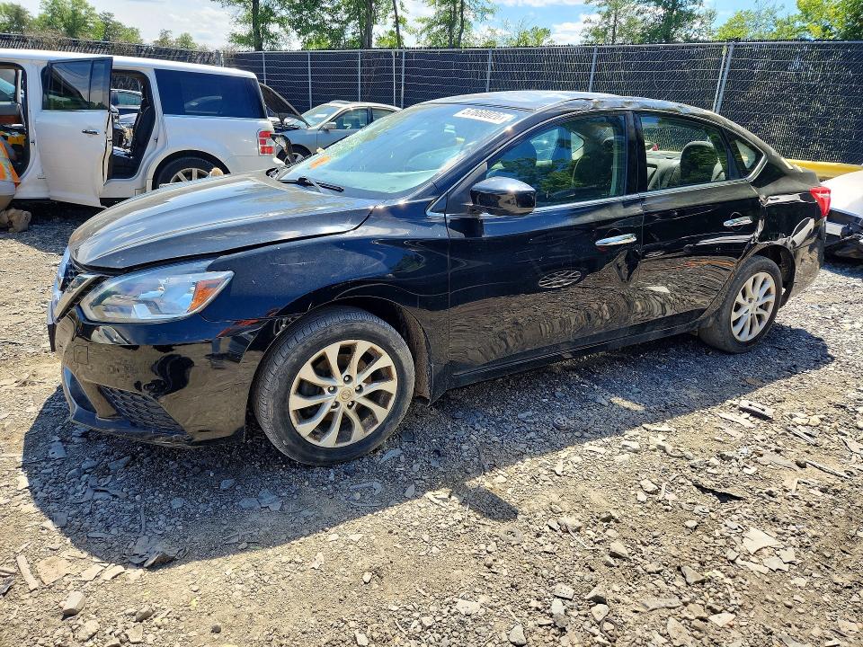57660026 :رقم المزاد ، 3N1AB7AP9JL662248 vin ، 2018 Nissan Sentra مزاد بيع