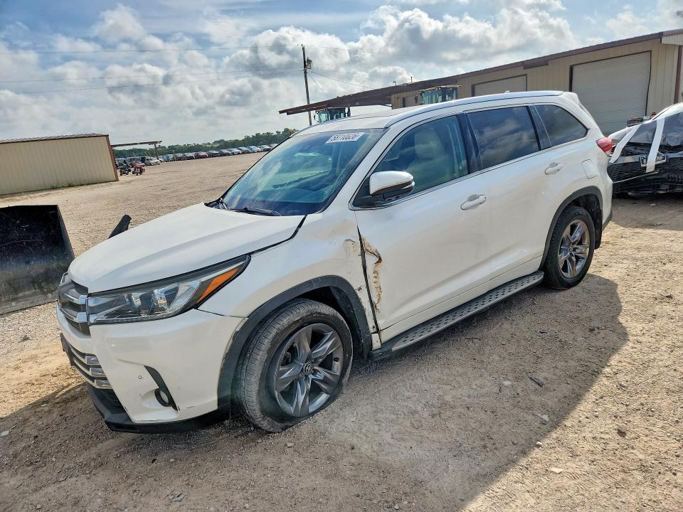 2017 Toyota Highlander მანქანა იყიდება აუქციონზე, vin: 5TDYZRFH2HS207346, აუქციონის ნომერი: 58710626