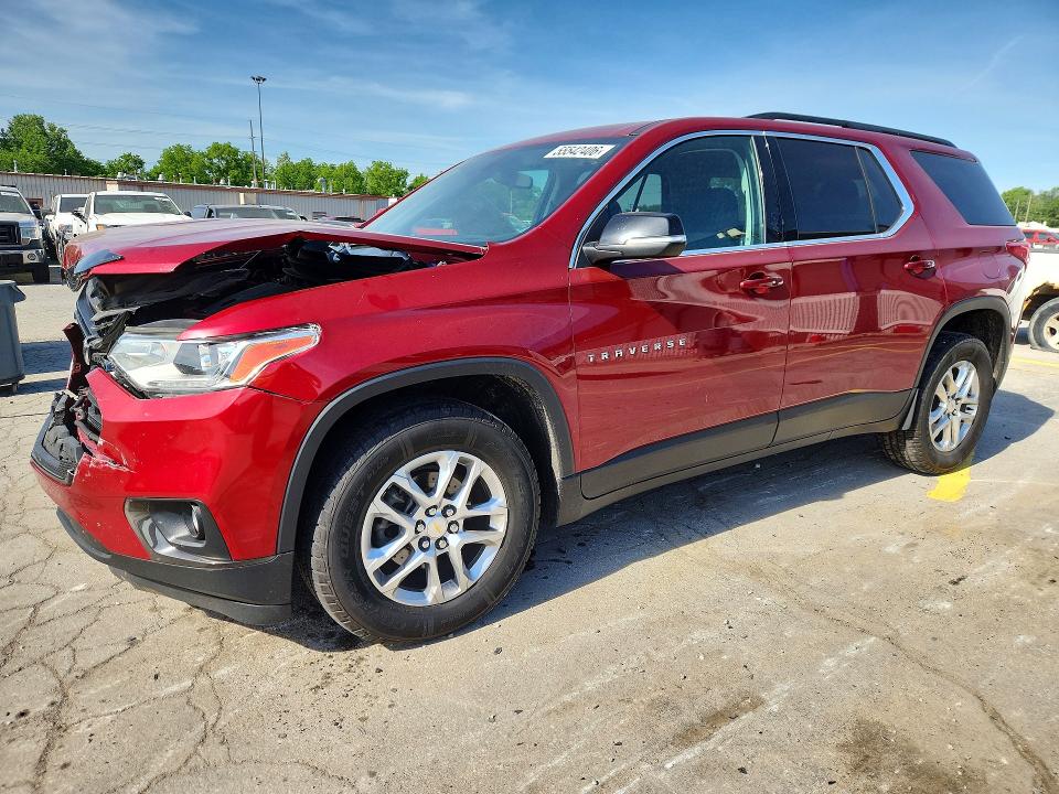 55542406 :رقم المزاد ، 1GNEVGKW0MJ128604 vin ، 2021 Chevrolet Traverse مزاد بيع