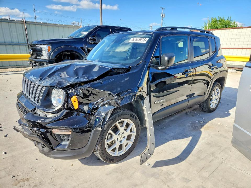 56531616 :رقم المزاد ، ZACNJDB10NPN86553 vin ، 2022 Jeep Renegade مزاد بيع