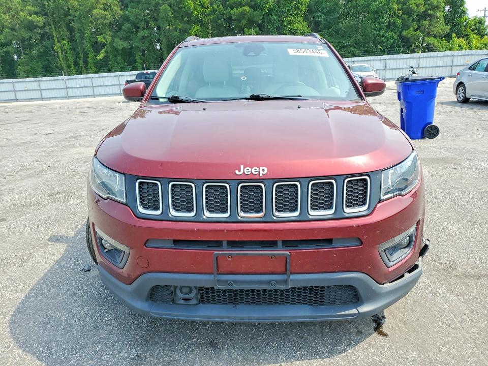 2020 Jeep Compass მანქანა იყიდება აუქციონზე, vin: 3C4NJCBB3LT257180, აუქციონის ნომერი: 58543446