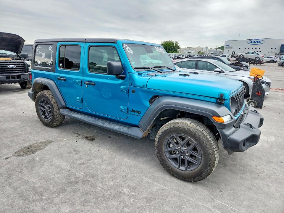 Продажа на аукционе авто 2024 Jeep Wrangler, vin: 1C4PJXDG0RW246732, номер лота: 58138226