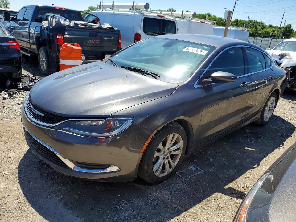 2015 Chrysler 200 მანქანა იყიდება აუქციონზე, vin: 1C3CCCAB6FN707531, აუქციონის ნომერი: 58444606