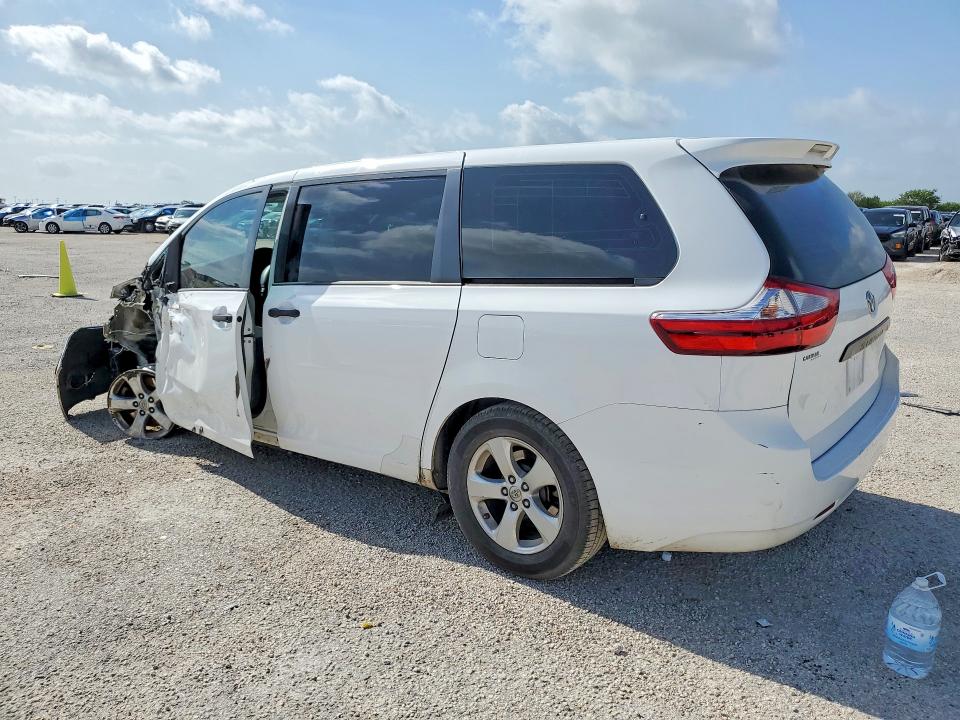 Продажа на аукционе авто 2017 Toyota Sienna, vin: 5TDZZ3DC9HS849510, номер лота: 58591386