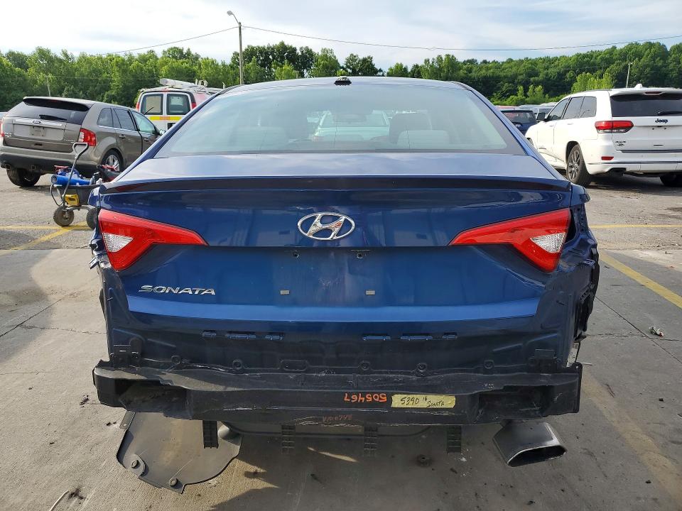 Продажа на аукционе авто 2016 Hyundai Sonata, vin: 5NPE24AF9GH410741, номер лота: 58779836