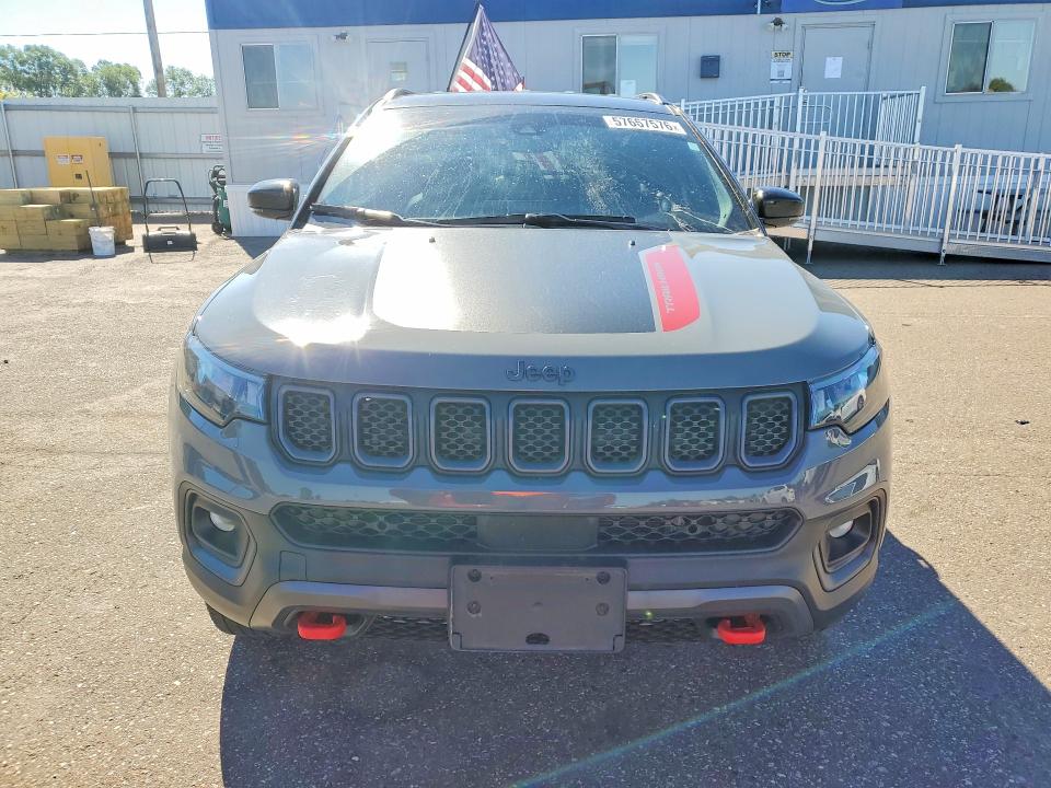 2023 Jeep Compass მანქანა იყიდება აუქციონზე, vin: 3C4NJDDN3PT572516, აუქციონის ნომერი: 57667576
