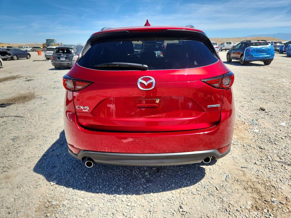 2021 Mazda Cx-5 მანქანა იყიდება აუქციონზე, vin: JM3KFBDM9M1458420, აუქციონის ნომერი: 57441836