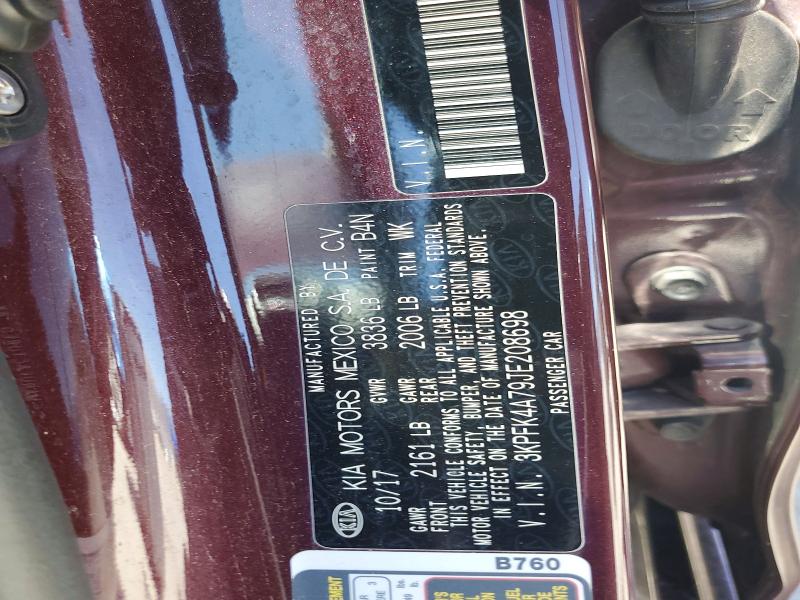 Продаж на аукціоні авто 2018 Kia Forte, vin: 3KPFK4A79JE208698, номер лоту: 55639076