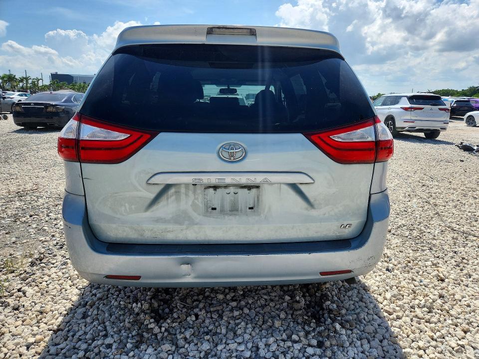 Продажа на аукционе авто 2015 Toyota Sienna, vin: 5TDKK3DC0FS585290, номер лота: 58390936