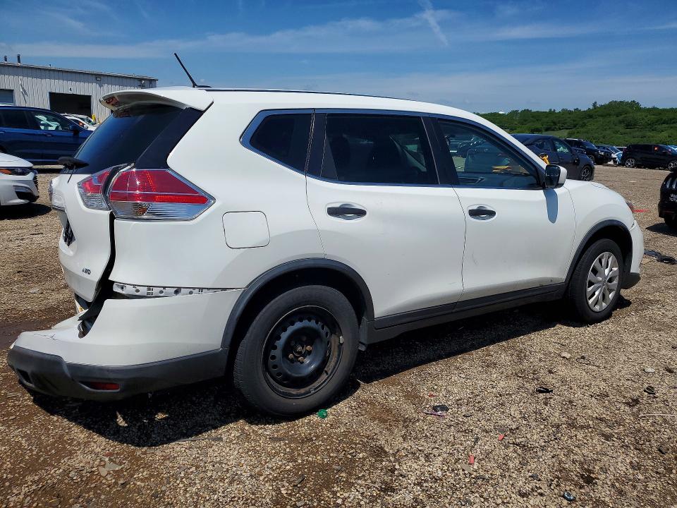 2016 Nissan Rogue მანქანა იყიდება აუქციონზე, vin: KNMAT2MV1GP737898, აუქციონის ნომერი: 58321416