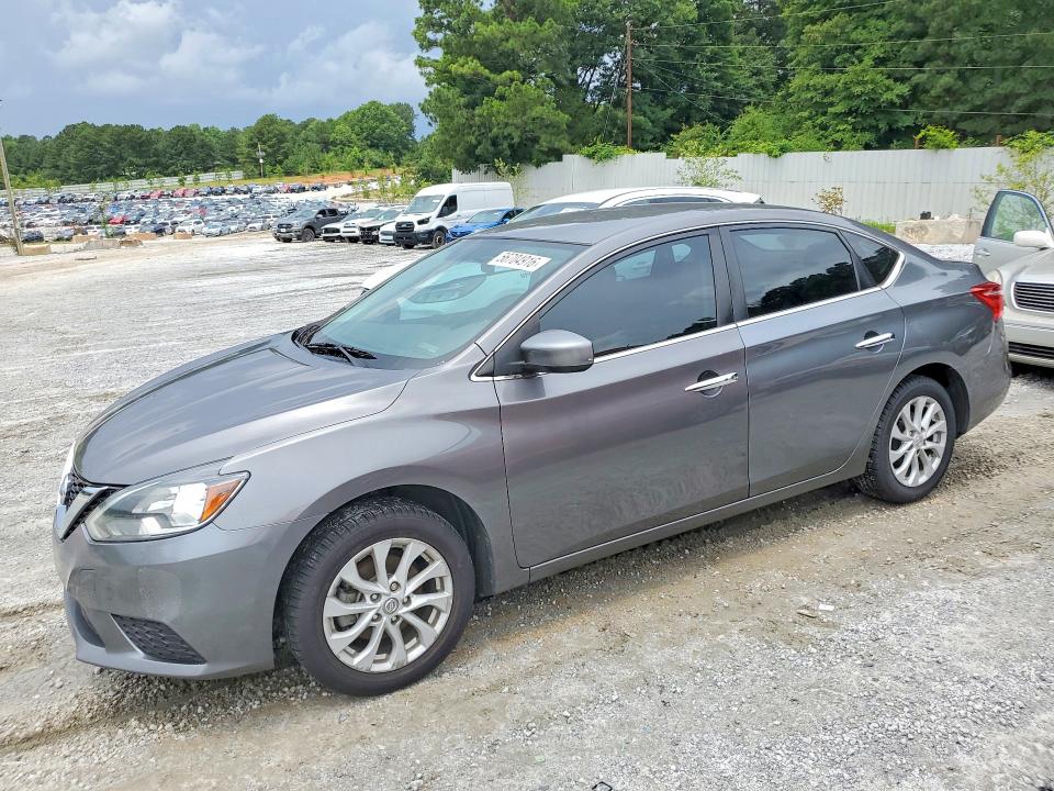 56704916 :رقم المزاد ، 3N1AB7AP4KY392740 vin ، 2019 Nissan Sentra مزاد بيع