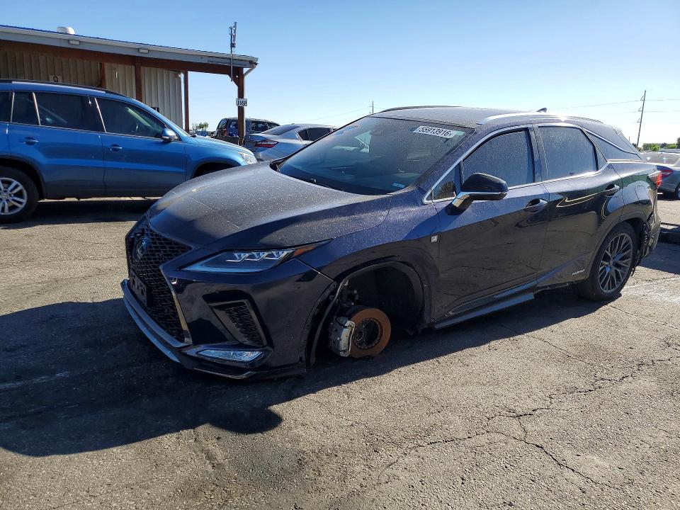 55913916 :رقم المزاد ، 2T2YGMDA5MC071937 vin ، 2021 Lexus Rx مزاد بيع