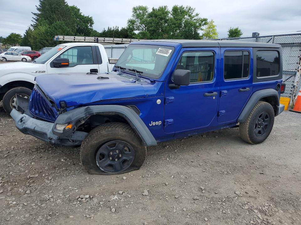 Продажа на аукционе авто 2019 Jeep Wrangler Unlimited, vin: 1C4HJXDG2KW559808, номер лота: 56660086