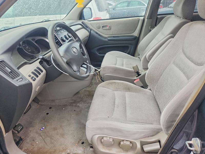 57598126 :رقم المزاد ، JTEHD21A510001667 vin ، 2001 Toyota Highlander مزاد بيع