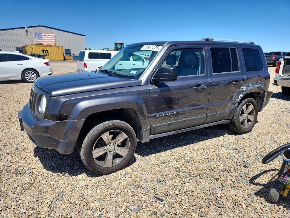 Продаж на аукціоні авто 2016 Jeep Patriot, vin: 1C4NJRFB2GD500695, номер лоту: 57934576
