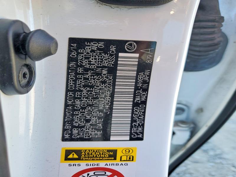 Продажа на аукционе авто 2014 Lexus Ct, vin: JTHKD5BH9E2203041, номер лота: 58503946