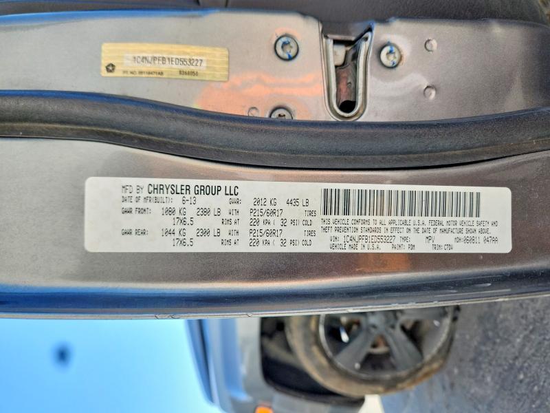 Продаж на аукціоні авто 2014 Jeep Patriot, vin: 1C4NJPFB1ED553227, номер лоту: 58642006