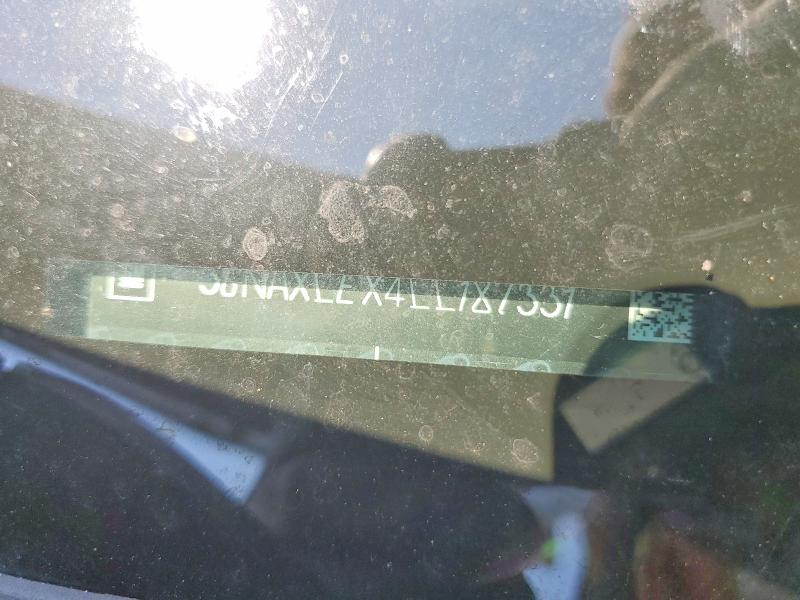 Aukcja sprzedaży 2020 Chevrolet Equinox, vin: 3GNAXLEX4LL187331, numer aukcji: 54757966