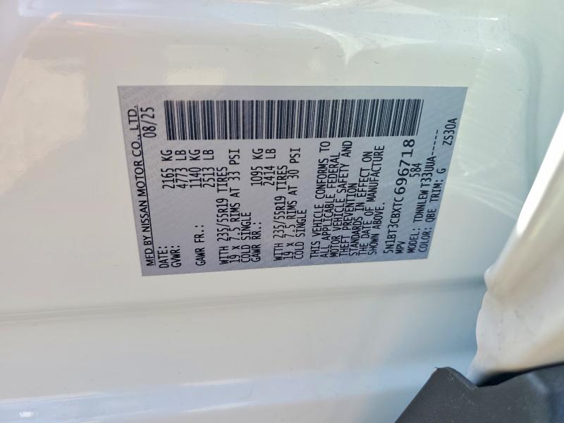 Aukcja sprzedaży 2026 Nissan Rogue, vin: 5N1BT3CBXTC696718, numer aukcji: 55345416