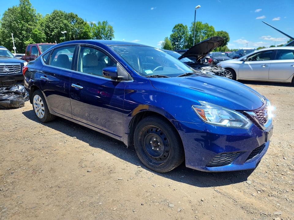 2016 Nissan Sentra მანქანა იყიდება აუქციონზე, vin: 3N1AB7AP1GY294966, აუქციონის ნომერი: 56493656