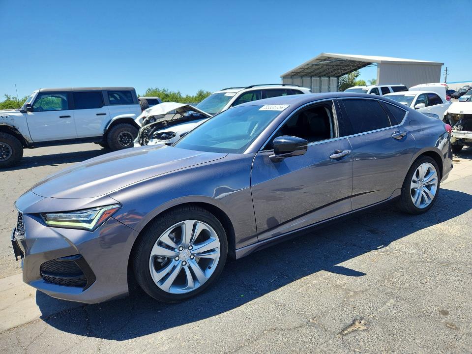 2021 Acura Tlx მანქანა იყიდება აუქციონზე, vin: 19UUB5F44MA005836, აუქციონის ნომერი: 55535756