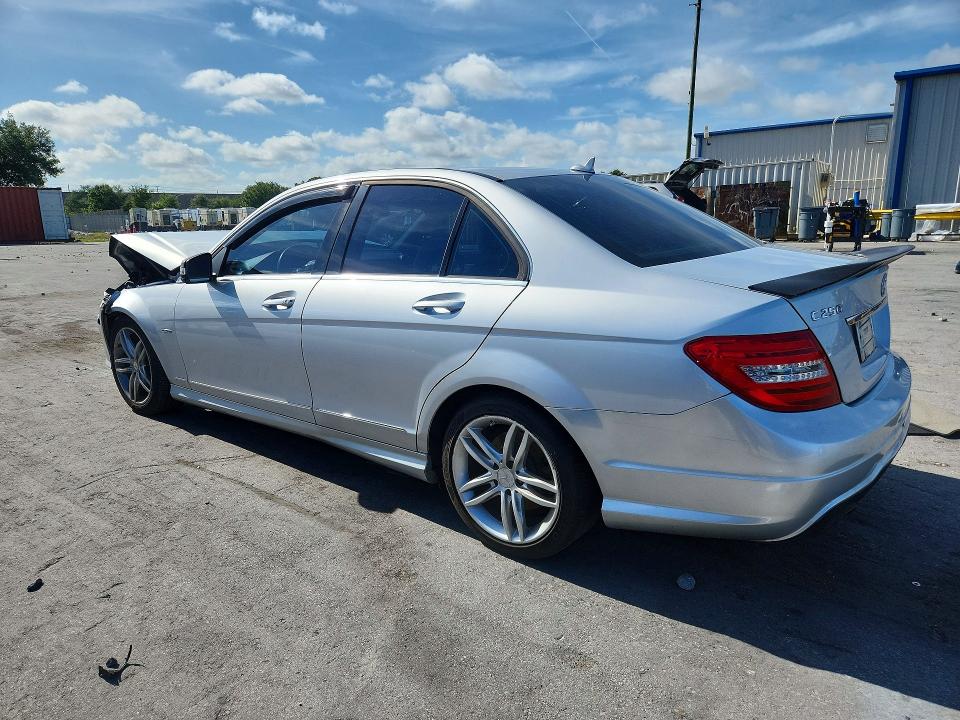 Aukcja sprzedaży 2012 Mercedes-benz C, vin: WDDGF4HB2CR216187, numer aukcji: 57296576