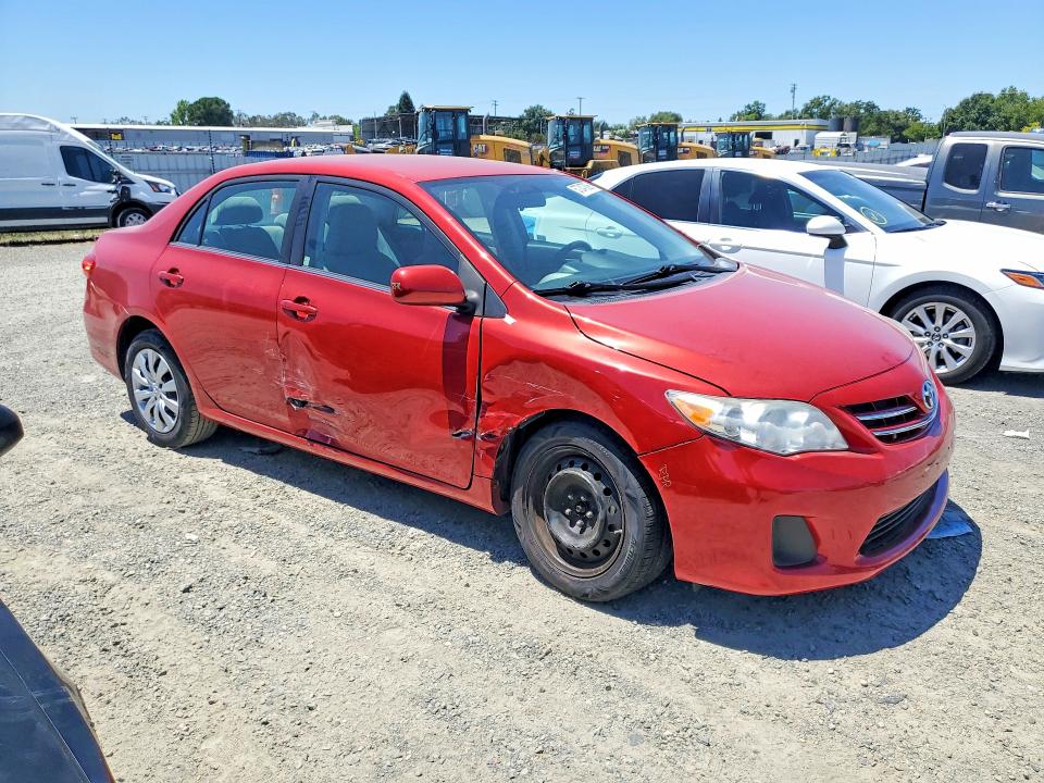 57247006 :رقم المزاد ، 2T1BU4EE4DC961057 vin ، 2013 Toyota Corolla مزاد بيع