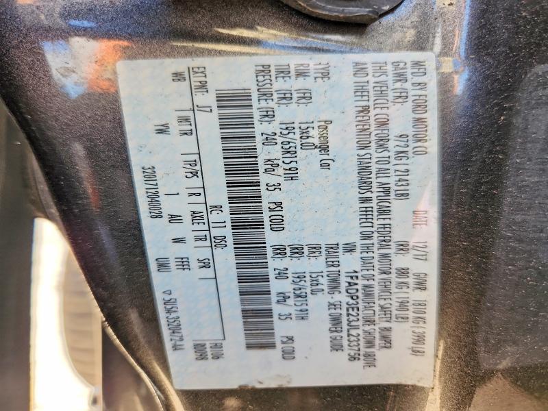 Aukcja sprzedaży 2018 Ford Focus, vin: 1FADP3E23JL233756, numer aukcji: 56654716