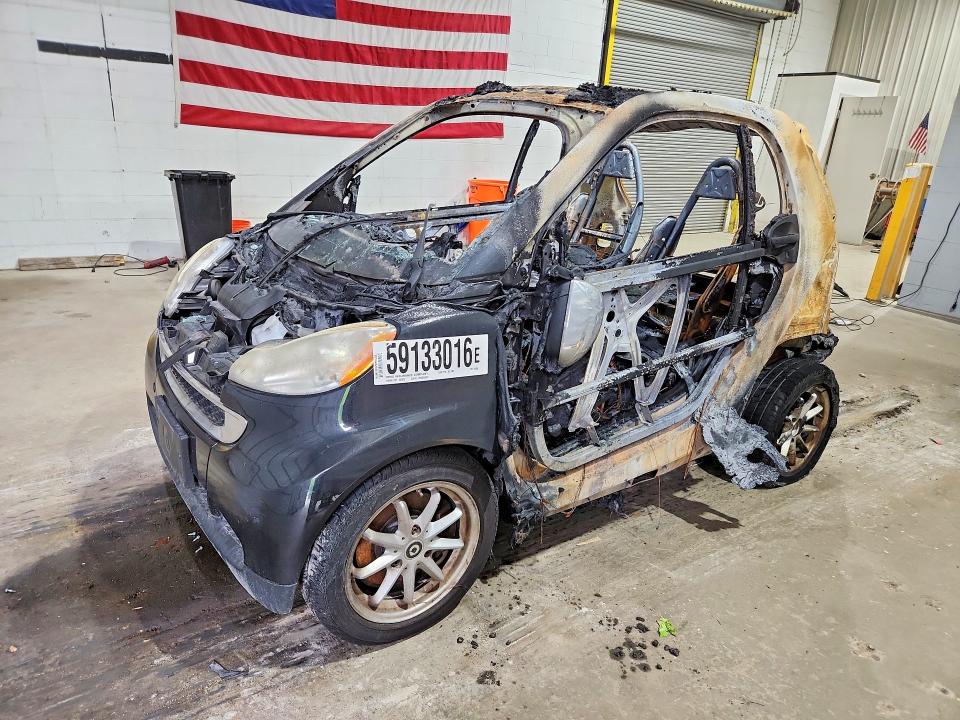 2008 Smart Fortwo მანქანა იყიდება აუქციონზე, vin: WMEEJ31X88K136295, აუქციონის ნომერი: 59133016