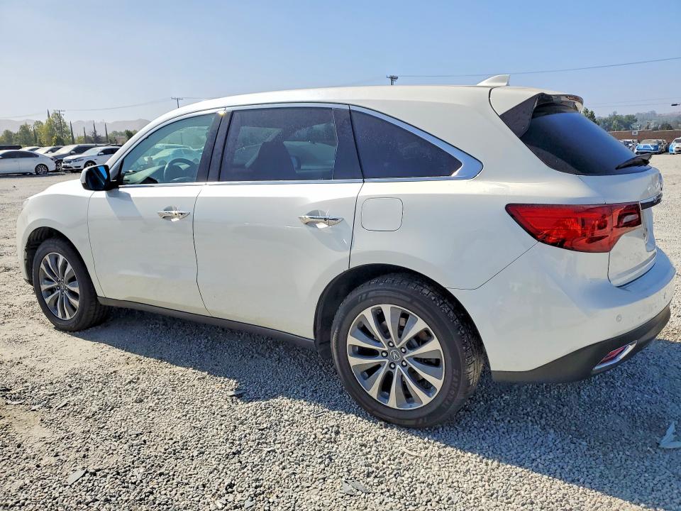 59141186 :رقم المزاد ، 5FRYD4H44GB035253 vin ، 2016 Acura Mdx مزاد بيع