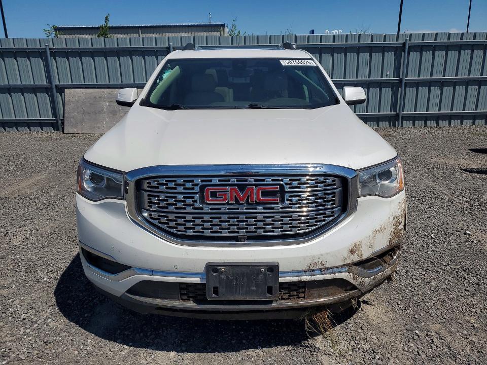 58769026 :رقم المزاد ، 1GKKNXLS0JZ209966 vin ، 2018 Gmc Acadia مزاد بيع