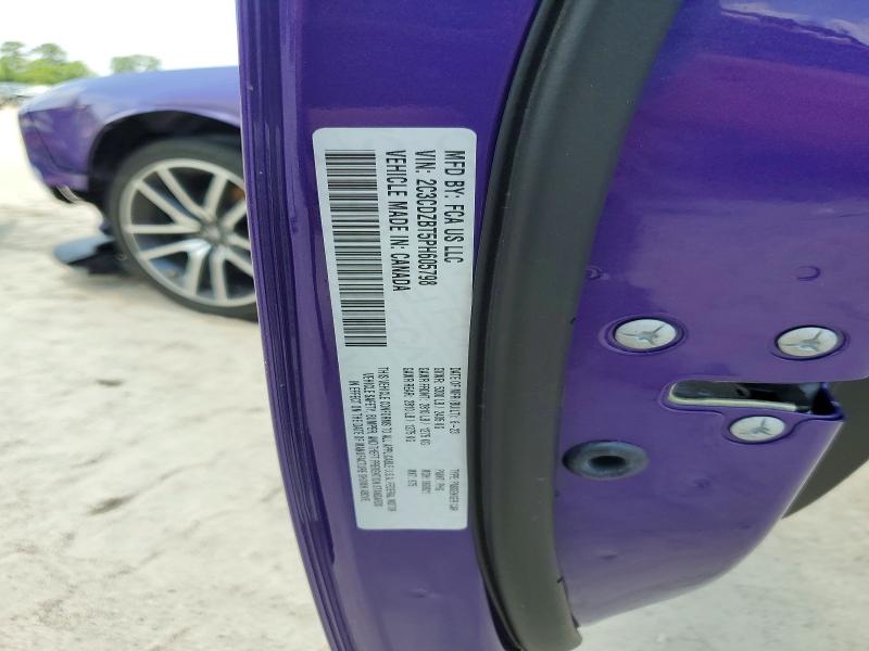 57916416 :رقم المزاد ، 2C3CDZBT5PH605798 vin ، 2023 Dodge Challenger مزاد بيع