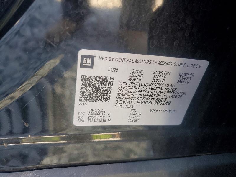 Продажа на аукционе авто 2021 Gmc Terrain, vin: 3GKALTEV6ML306148, номер лота: 55499226