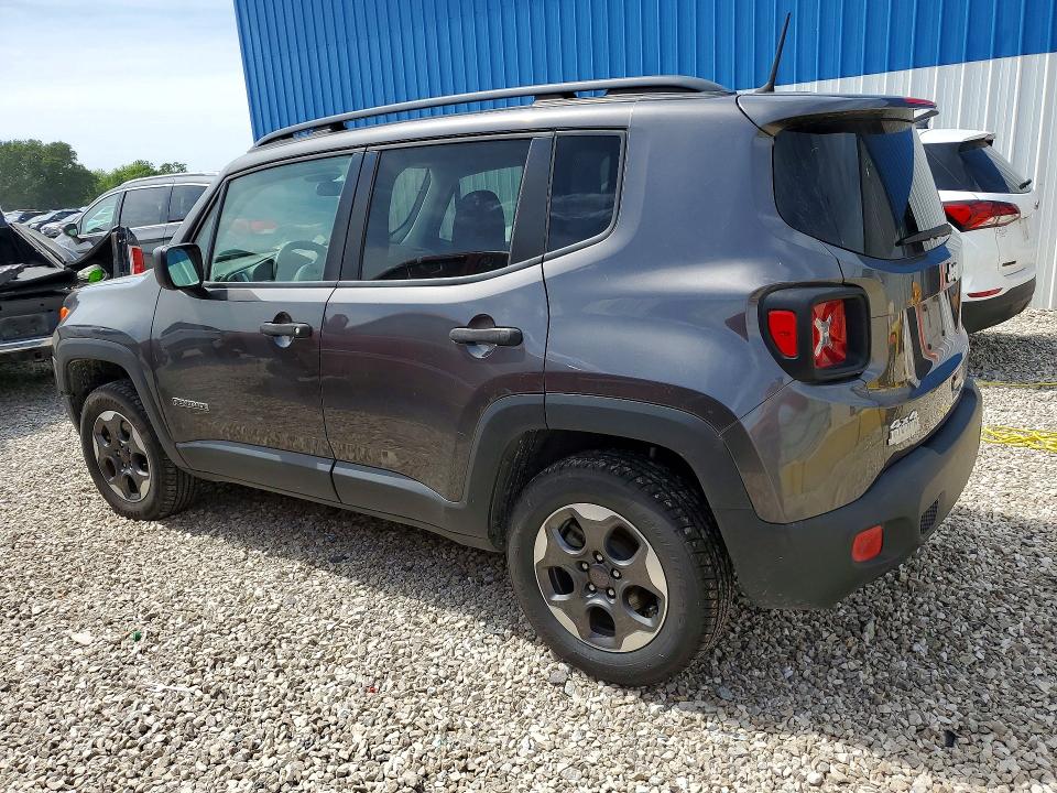 2018 Jeep Renegade მანქანა იყიდება აუქციონზე, vin: ZACCJBAB4JPH35663, აუქციონის ნომერი: 57846926