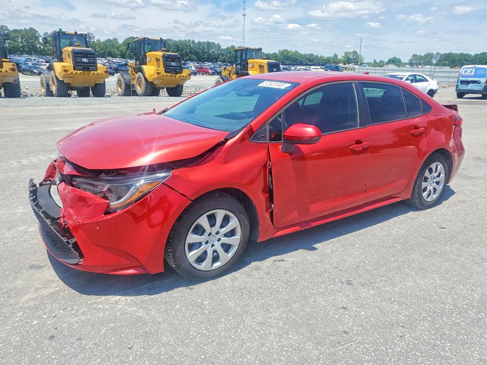 2021 Toyota Corolla მანქანა იყიდება აუქციონზე, vin: 5YFEPMAE6MP251023, აუქციონის ნომერი: 57501546