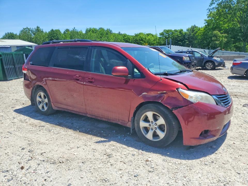 55851176 :رقم المزاد ، 5TDKK3DC6ES464861 vin ، 2014 Toyota Sienna مزاد بيع