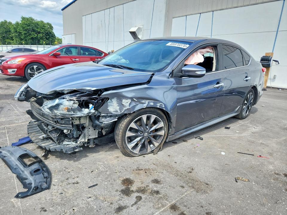 55970376 :رقم المزاد ، 3N1CB7AP5JY210809 vin ، 2018 Nissan Sentra مزاد بيع