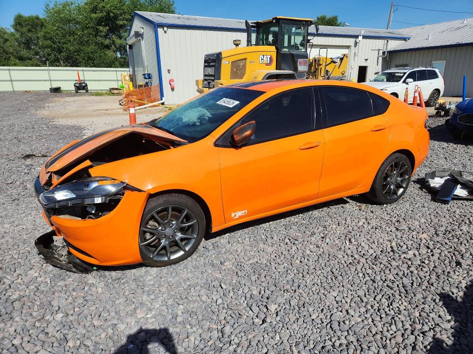 2013 Dodge Dart მანქანა იყიდება აუქციონზე, vin: 1C3CDFBH6DD316402, აუქციონის ნომერი: 55455626